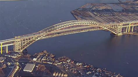 New Elevated Section Of Bayonne Bridge Open