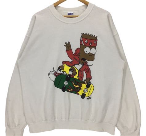 Bart Simpson Crewneck Sweatshirt Gem