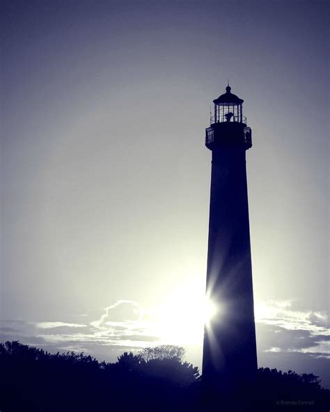 Blue Lighthouse Silhouette Photograph By Dark Whimsy Pixels