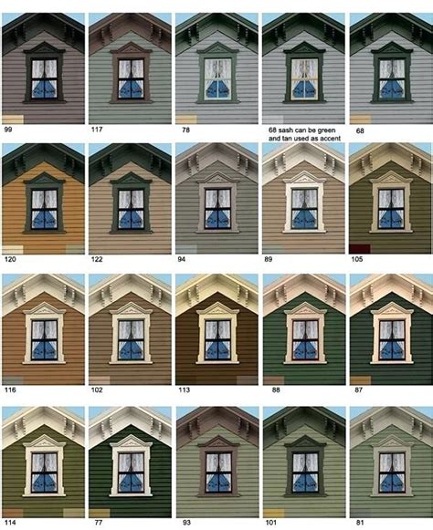 And with exterior house paint costing $50 per gallon the paint scheme of your house's exterior will involve three main colors: Image result for historic green paint colors (With images) | Exterior house paint color ...
