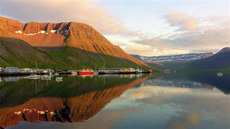 The Midnight Sun In The Westfjords Iceland In Focus