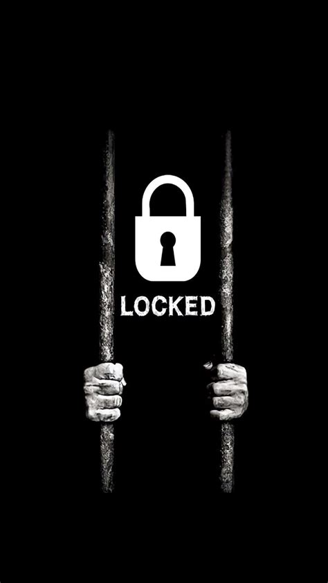 Locked Black Amoled Cool Lock Screen Wallpaper Funny