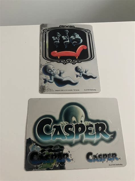 Vintage Casper Stickers Fatso Stretch Stinky 1990s Vending Etsy