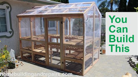 How To Build Wood Framed Greenhouse Easy Backyard Projects You Can