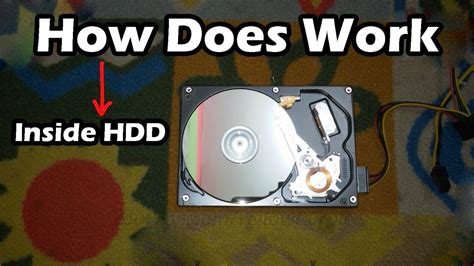 How Does A Hard Drive Work See Inside Hdd Youtube