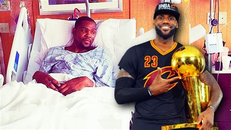 Lebron James Visits Kevin Durant In The Hospital After Injury Parody