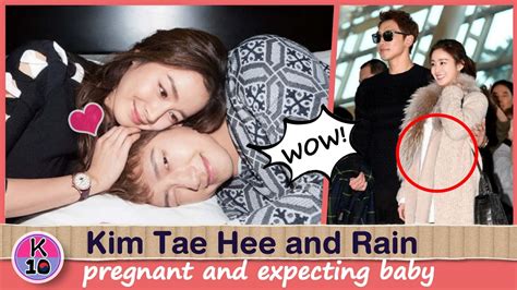 The two headed for incheon international airport to bali on the 22nd. BREAKING] 😊 Kim Tae Hee and Rain pregnant and expecting ...