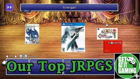 Get At It Gaming Podcast Top JRPGs With GlutenFree Waifu YouTube