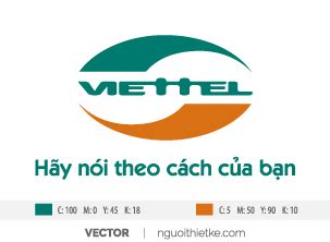 Thay cho logo màu xanh, logo mới của viettel có màu sắc chủ đạo là màu đỏ với ý nghĩa của sự trẻ trung, khát khao, đam mê và năng động. Người thiết kế - Nơi tạo ra các mẫu Quảng cáo
