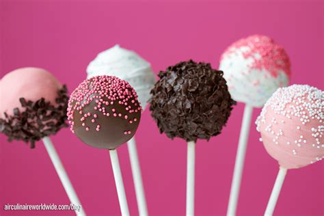 Recipe National Cake Pop Day Air Culinaire Worldwide