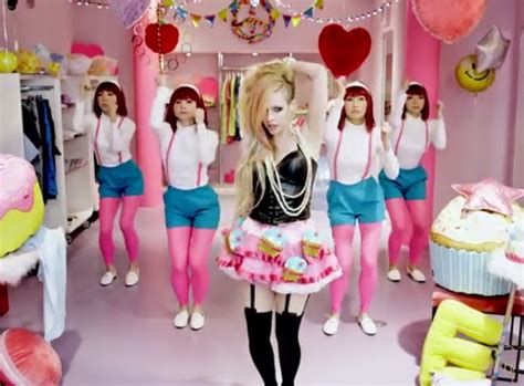 Avril Lavigne Goes Almost J Pop And Too Candy Sweet In Hello Kitty Music Video ~ Kernels Corner