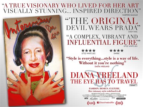 Diana Vreeland The Eye Has To Travel Thats Not My Age