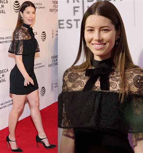 Jessica Biel Wows In Brian Atwood Astra Pumps
