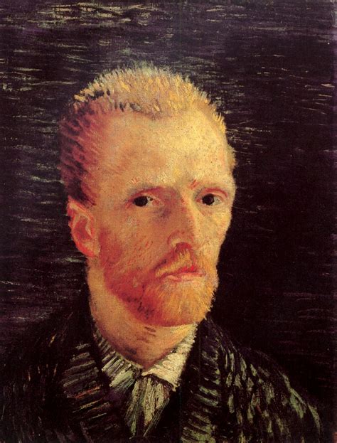 In 1970 vito acconci squatted in an art gallery biting himself in as many places as possible in his performance. Van Gogh - Self-Portrait 1887 - art-vangogh.com