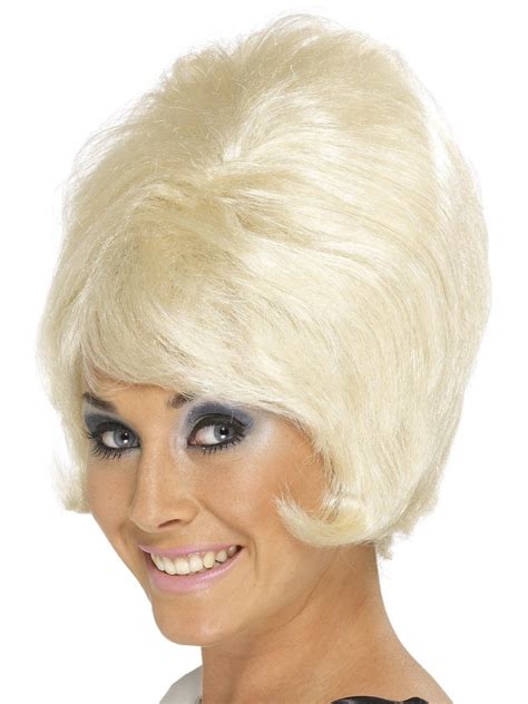 Blonde 60s Beehive Wig Au Smiffys Australia