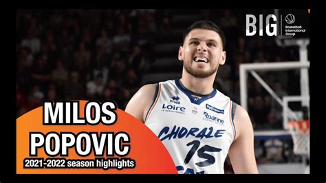 Milos Popovic 2021 2022 Season Highlights Youtube