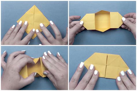 Origami Envelope Box Step By Step Instructions Paper Kawaii