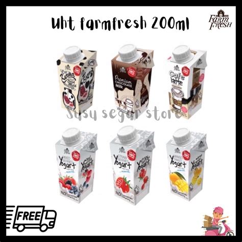 Uht Farm Fresh 200ml Shopee Malaysia