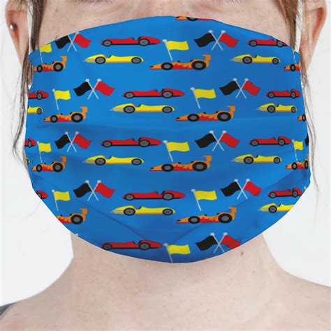 Custom Racing Car Face Mask Cover Personalized Youcustomizeit