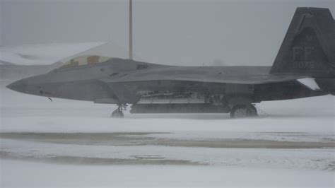 Civil Engineers Battle Snowfall Keep Missions Underway Air Combat