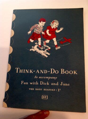 Fun With Dick And Jane Unused Think And Do Workbook Ebay