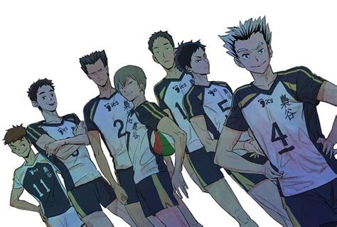 Fukurodani Haikyuu Anime Haikyuu Characters Haikyuu Manga