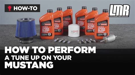 How To Perform A Tune Up On Your Mustang Youtube