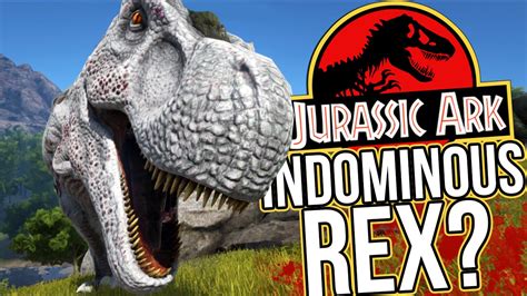 Ark Survival Evolved Gameplay Meeting The Indominous Rex T Rex
