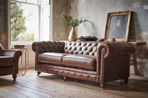 Leather Chesterfield Couch Odditieszone