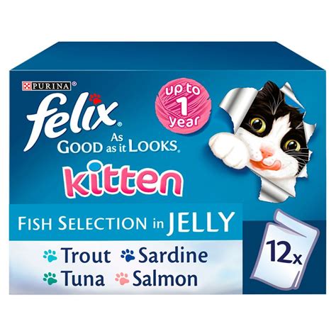 Felix 🐱 Kitten Mixed Selection Cat Food | VioVet.co.uk
