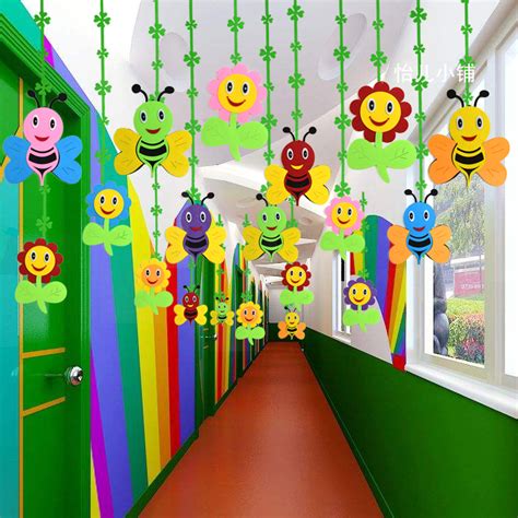 If you are looking for inspiring preschool. USD 9.06 Kindergarten decorative classroom corridor ...
