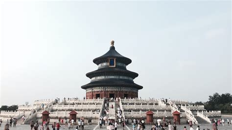 Brown And White Temple Under Clear Blue Sky Photo Free China Image On