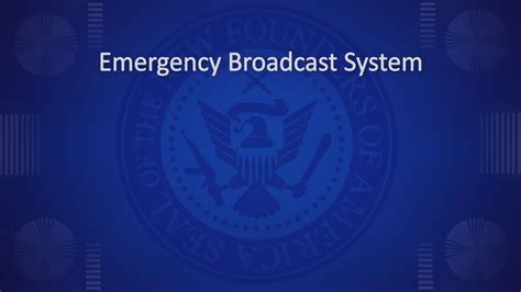 Emergency Broadcast Tv Tropes