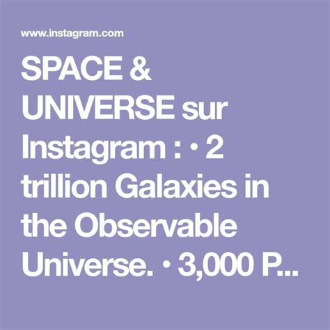 Space And Universe Sur Instagram 2 Trillion Galaxies In The