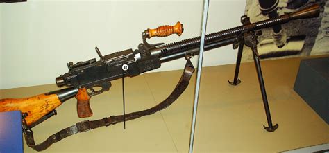 Photo Japanese Type 99 Light Machine Gun On Display At The National