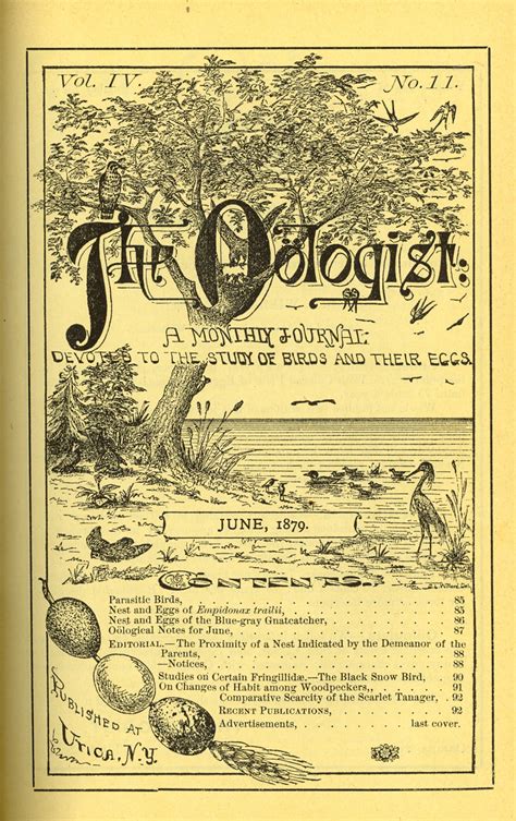 Featured Source The Oologist Tps Barat Primary Source Nexus