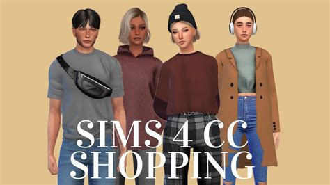 Sims 4 Cc Shopping🛒🛍️ Links Youtube