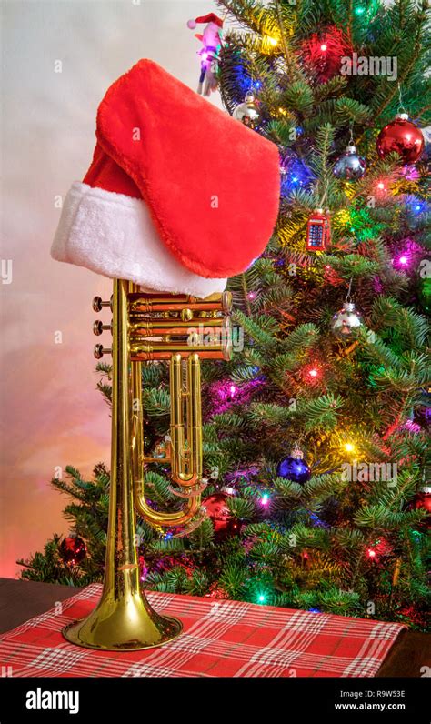 Musical Instrument Christmas Tree Ornaments Hi Res Stock Photography