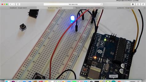 12 Arduino Led Diode Using Push Button Youtube