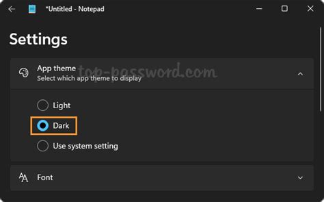 How To Enable Dark Mode For Notepad In Windows 11 Password Recovery