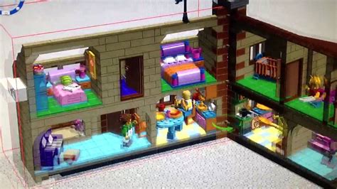 Roof Mod Lego Simpsons House 71006 Ldd Youtube