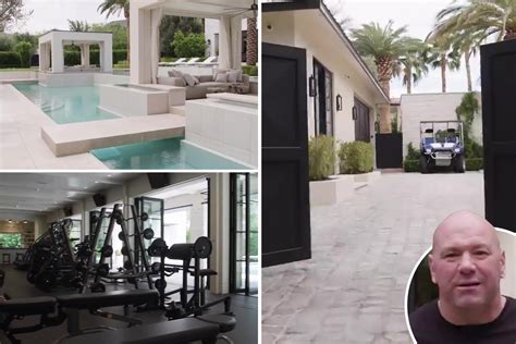 Inside Ufc Boss Dana Whites Luxury Las Vegas Home With Pool Gym Cold