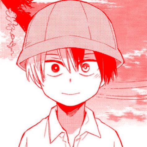 ♡todoroki Manga Icon Bit Its Red♡ Anime Todoroki Mangá Mangá Icons