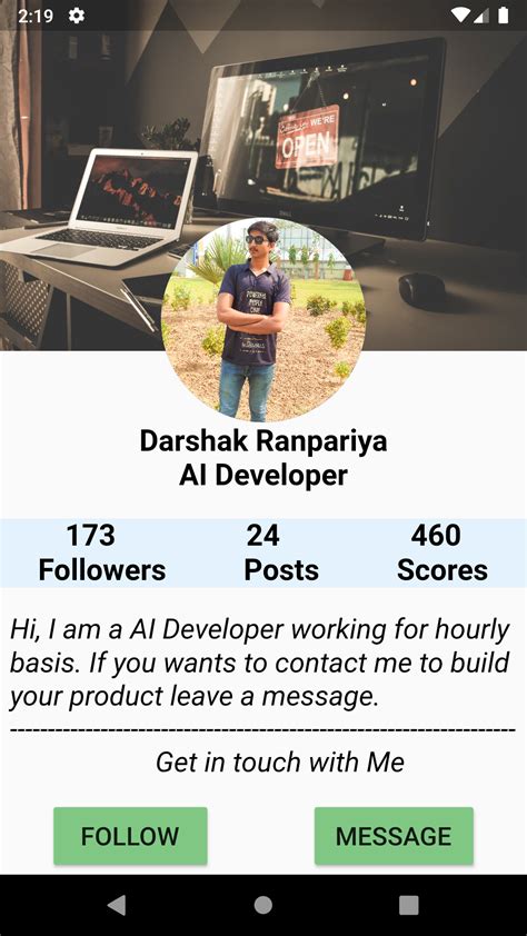 Flutter Profile Page Ui Design Social Media Profile Page Vrogue