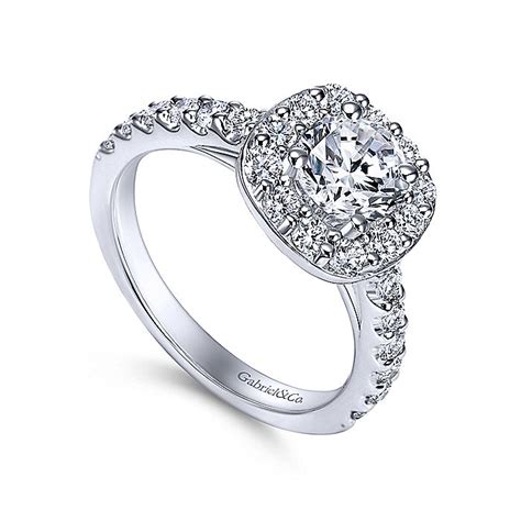 14k white gold round halo diamond engagement ring er8267w44jj
