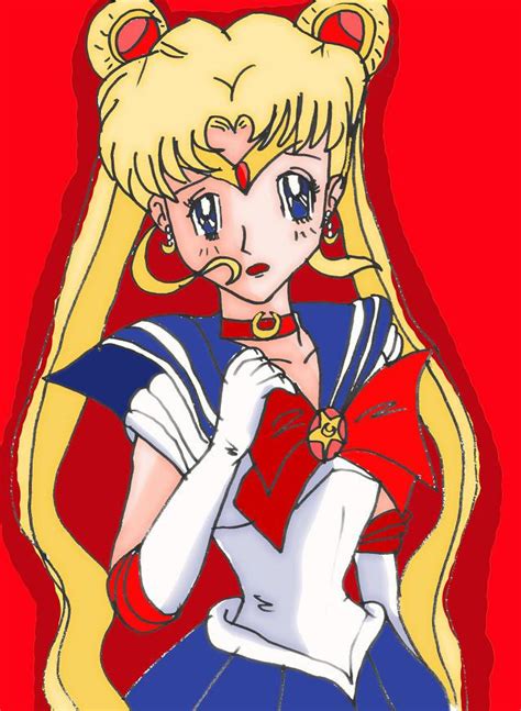 Sad Sailor Moon By Elfkena On Deviantart