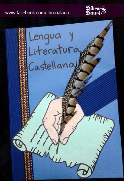Carpeta Creativa Decorada Sobre Lengua Y Literatura Castellana Para