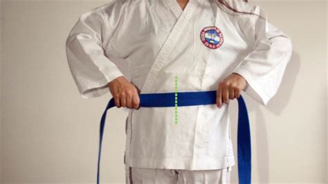 How To Tie A Karate Belt With Pictures Wikihow