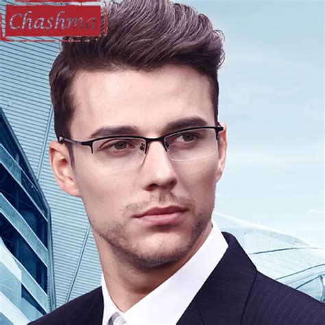 buy chashma myopia glasses frames quality eyewear men frame pure titanium ultra
