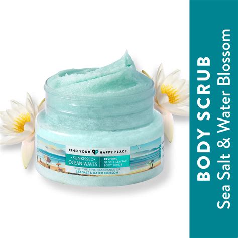 Find Your Happy Place Sunkissed Ocean Waves Exfoliating Body Scrub